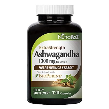 NutraA2Z Ashwagandha Extra Strength 1300 mg