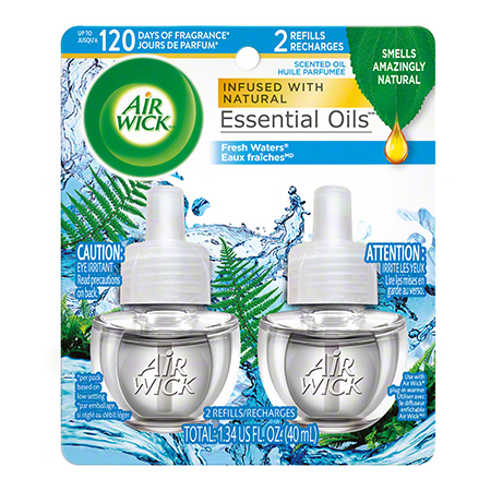 [062338797175] Air Wick Scented Oil Fresh Waters Refill 2 ct 1.34 oz