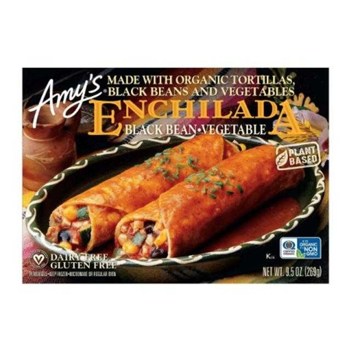 [042272000814] Amy's Enchilada Black Bean Vegetable 9.5 oz