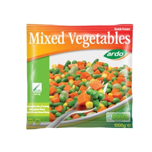 [5411361010327] Ardo Mixed Vegetables 1000 g
