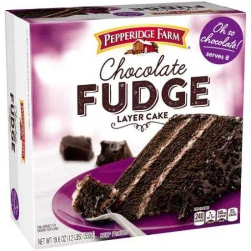 [051000076236] Pepperidge Farm Layer Cake Chocolate Fudge 19.6 oz