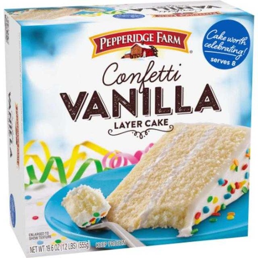 [051000076243] Pepperidge Farm Layer Cake Vanilla Confetti 19.6 oz