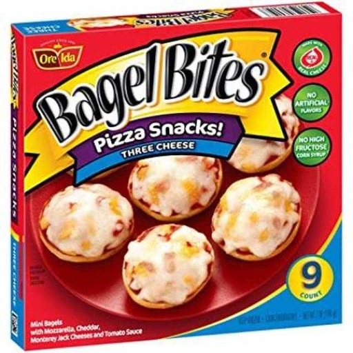 [070085060107] Bagel Bites Pizza Snacks Three Cheese 7 oz
