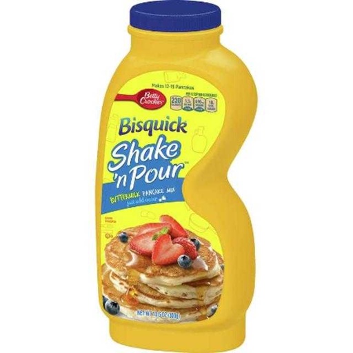 [016000194281] Betty Crocker Bisquick Shake 'N Pour Buttermilk Pancake Mix 10.6 oz