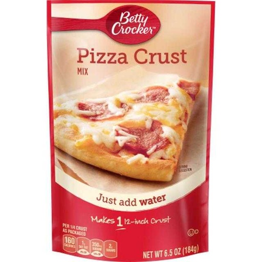 [016000302006] Betty Crocker Pizza Crust Mix 6.5 oz