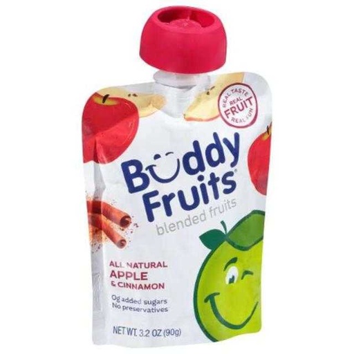 [854417002191] Buddy Fruits Apple & Cinnamon 3.2 oz