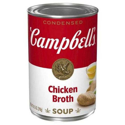 [051000021076] Campbell's Chicken Broth Soup 10.5 oz