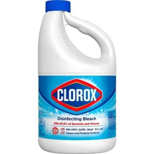 [044600322636] Clorox Concentrated Disinfecting Liquid Bleach 81 oz