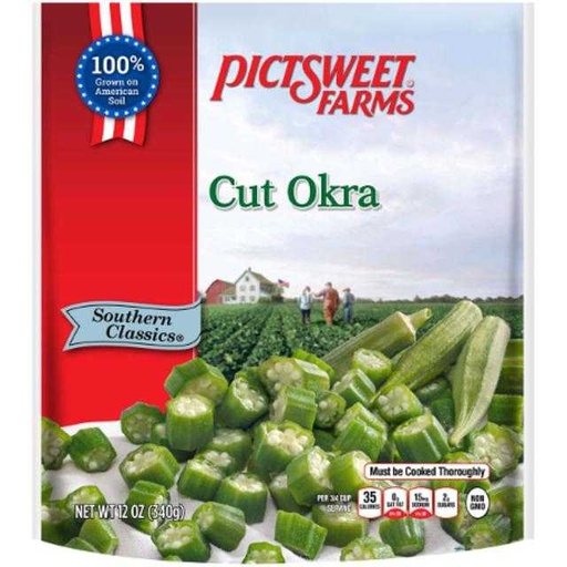 [070560856157] Pictsweet Farms Cut Okra 12 oz