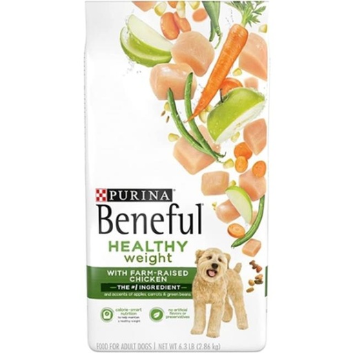[017800134651] Purina Beneful Healthy Weight with Farm-Raised Chicken Dog Food 3.5 lb