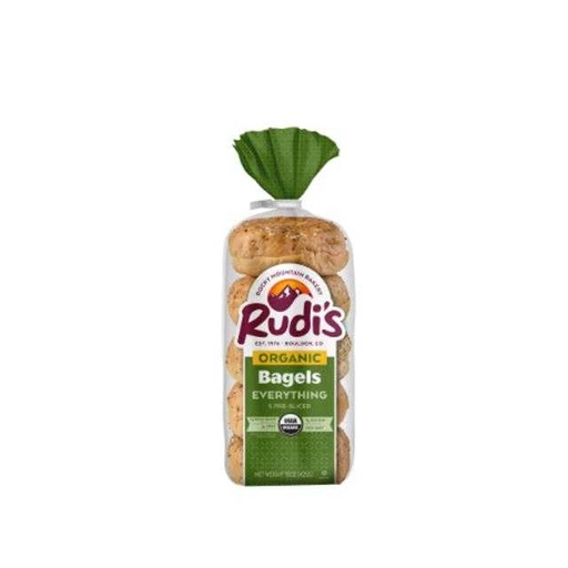 [031493082167] Rudi's Bagels Everything Organic 15 oz