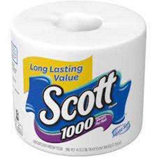 [054000200427] Scott Bathroom Tissue 1000 Sheets Per Roll 1 ct