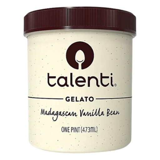 [186852000389] Talenti Madagascar Vanilla Bean Gelato 473 ml
