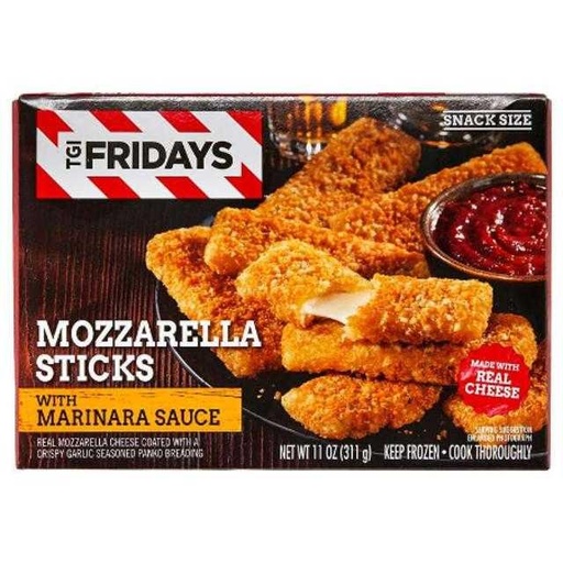 [046704068502] TGI Fridays Mozzarella Sticks with Marinara Sauce 11 oz