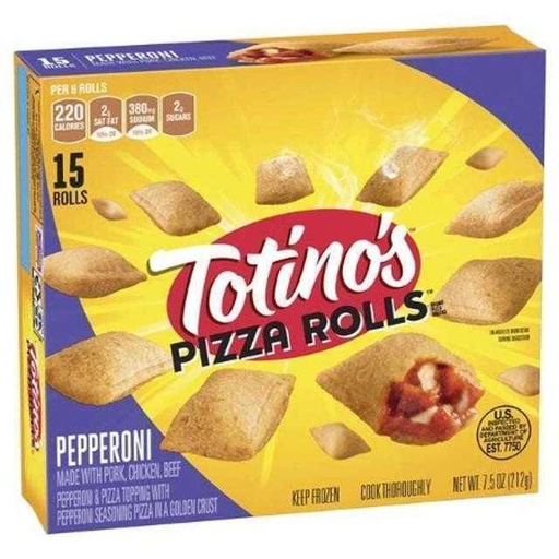 [042800005830] Totino's Pizza Roll Pepperoni 7.5 oz