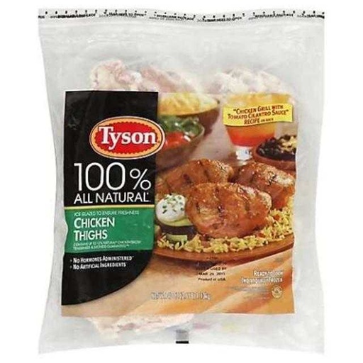 [023700162250] Tyson Chicken Thighs 40 oz