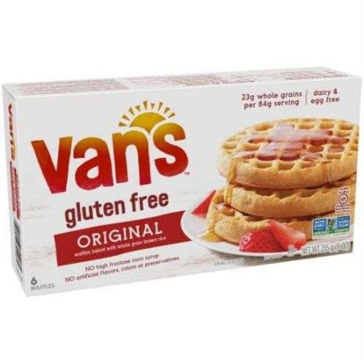 [089947302064] Vans Waffles Original Gluten Free 6 ct 9 oz