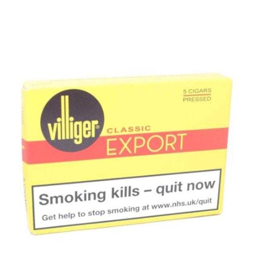 [7610083152010] Villiger Classic Export Cigars 5 ct