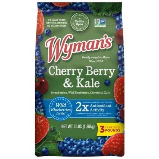 [079900003213] Wyman's Cherry Berry & Kale 3 lb