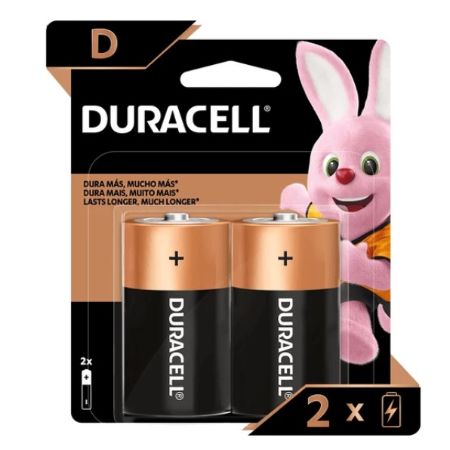 [041333000985] Duracell D2 Batteries 2 ct