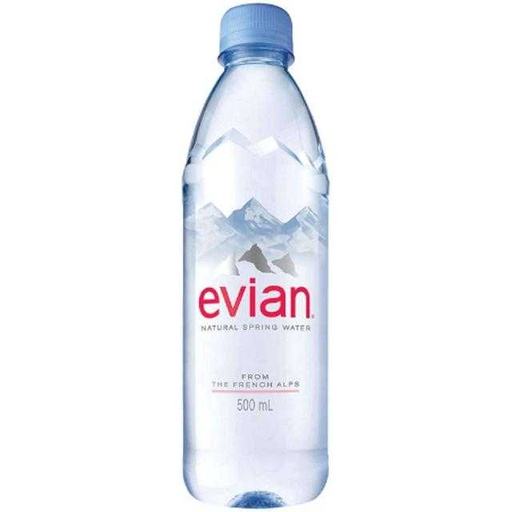 [079298000856] Evian Natural Spring Water 500 ml
