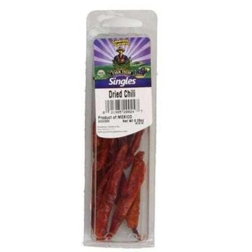 [021985200247] Goodness Gardens Dried Chili Peppers 0.25 oz