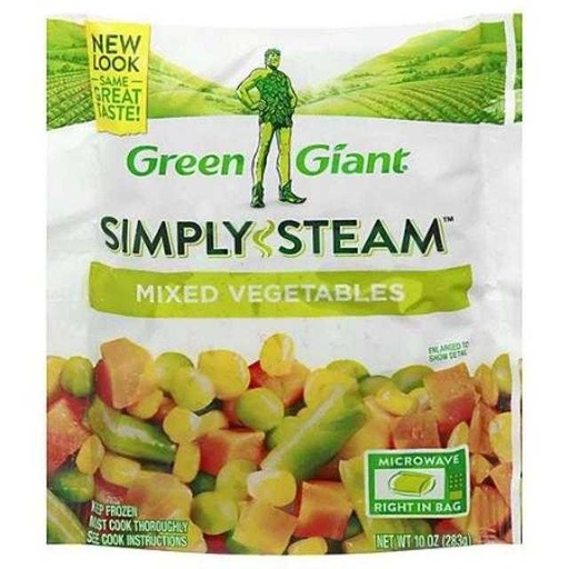 [020000273372] Green Giant Simply Steam Mixed Vegetables 10 oz