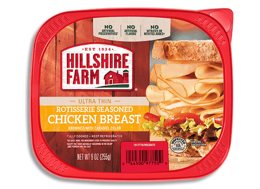 [044500977509] Hillshire Farm Rotisserie Seasoned Chicken Breast 9 oz