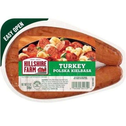[044500341720] Hillshire Farm Turkey Polska Kielbasa 13 oz