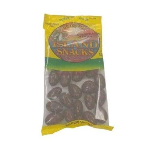 [040129201209] Island Snacks Chocolate Almonds 4.5 oz