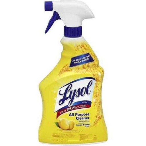 [019200753524] Lysol All Purpose Cleaner Lemon Breeze Spray 32 oz