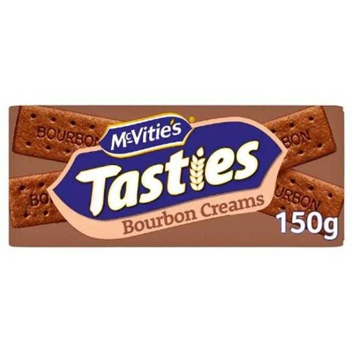 [5000168029900] McVitie's Tasties Bourbon Creams 150 g
