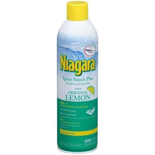 [017500081026] Niagara Original Lemon Starch Plus Spray 20 oz