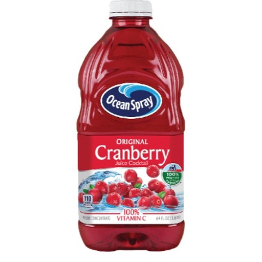 [031200200075] Ocean Spray Cranberry Juice 64 oz