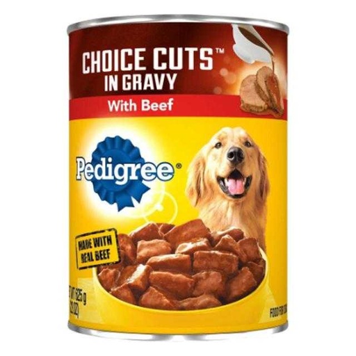 [023100015309] Pedigree Choice Cuts in Gravy with Beef Dog Food 625 g