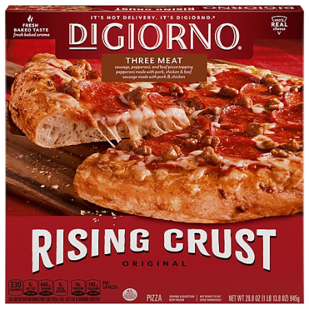 [071921805609] Digiorno Three Meat Rising Crust Pizza 29.8 oz