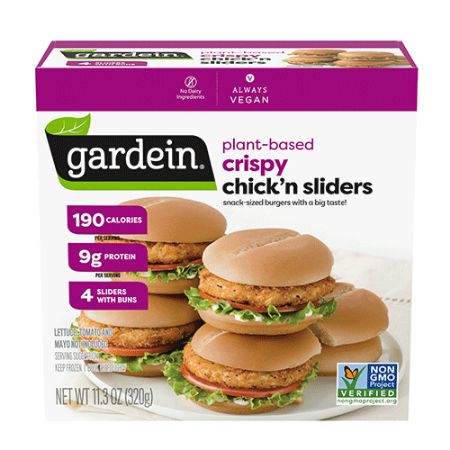 [842234001398] Gardein Crispy Chick'n Sliders 11.3 oz