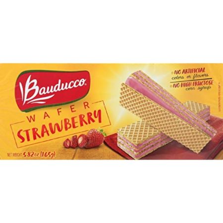 [875754008295] Bauducco Strawberry Wafers 5.82 oz
