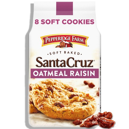 [014100078845] Pepperidge Farm Santa Cruz Oatmeal Raisin Cookies 8.6 oz