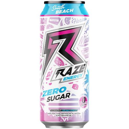[854531008840] Raze South Beach Zero Sugar Energy Drink 473 ml