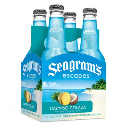 [080432100875] Seagram's Escapes Calypso Colada 4 pk 11.2 oz