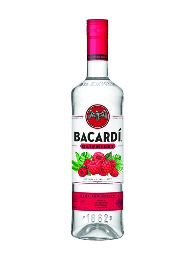 [080480006761] Bacardi Raspberry Rum 750 ml