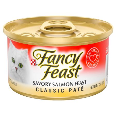 [050000429448] Fancy Feast Savory Salmon Feat Cat Food 3 oz