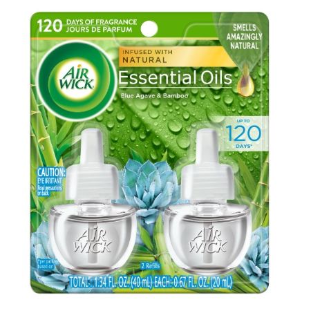 [062338020624] Air Wick Essential Mist Apple Blue Agave and Bamboo 0.67 oz