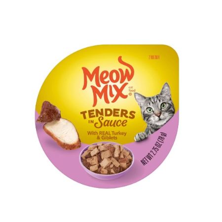 [829274006194] Meow Mix Turkey Giblets Cat Food 2.75 oz