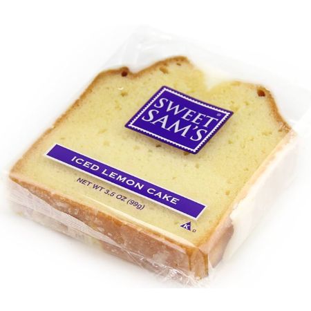[833282002468] Sweet Sam's Iced Lemon Cake 3.5 oz